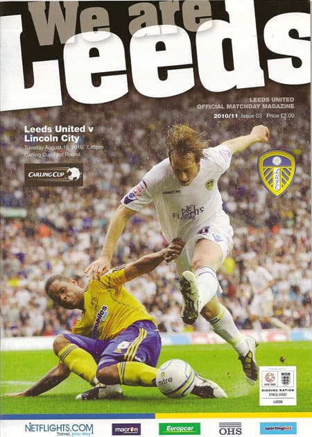 Leeds United FC v Lincoln City FC